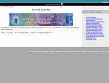 Tablet Screenshot of mankatocalendars.org